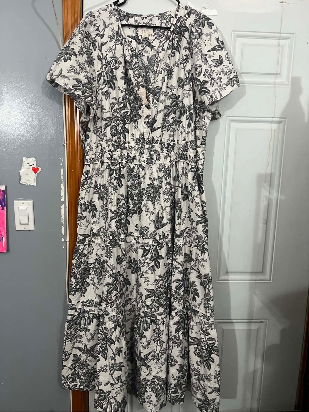 Anthropologie Floral Maxi Dress Size 3X